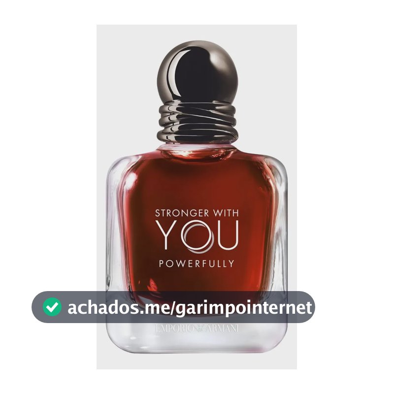 Perfume Giorgio Armani Stronger With You Powerfully Masculino Eau De Parfum 50 Ml