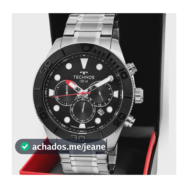 Relógio Technos Masculino Acqua Troca Pulseira Js25bcj/t1p