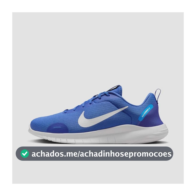 Tênis Nike Flex Experience Run 12 Masculino Azul/branco 41 Br