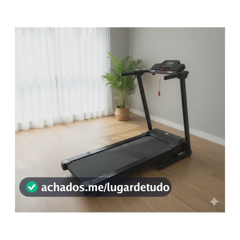 Esteira Elétrica Ergométrica Bivolt Ginastica Wct Fitness Cor Preto