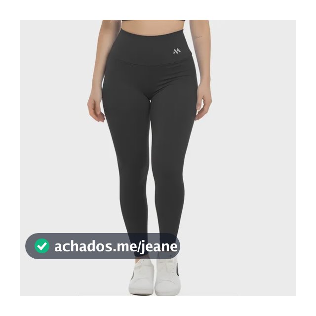 Legging Zero Transparencia Suplex Fitness Feminina Blackout