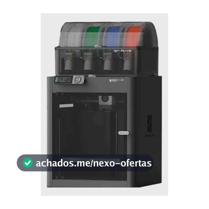 Impressora 3D Bambu Lab P1S combo Ams