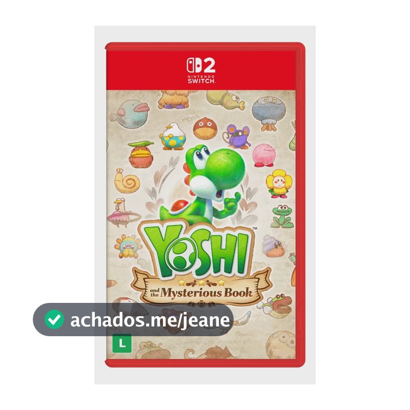 Jogo Nintendo Yoshi And The Mysterious Book Ns2 Edition