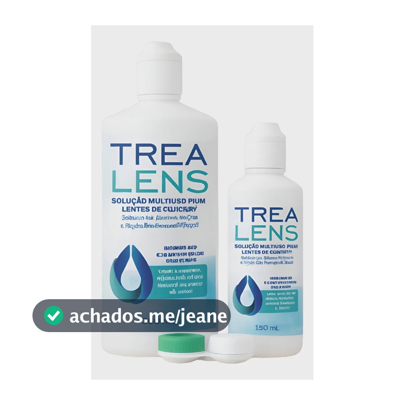 Trealens Lebon Solução Multiuso Lentes Conforto Uso Diário