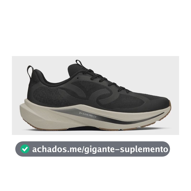 Tênis De Corrida Masculino Corre Vento 3 Olympikus Pto/ch Liso 35 Br