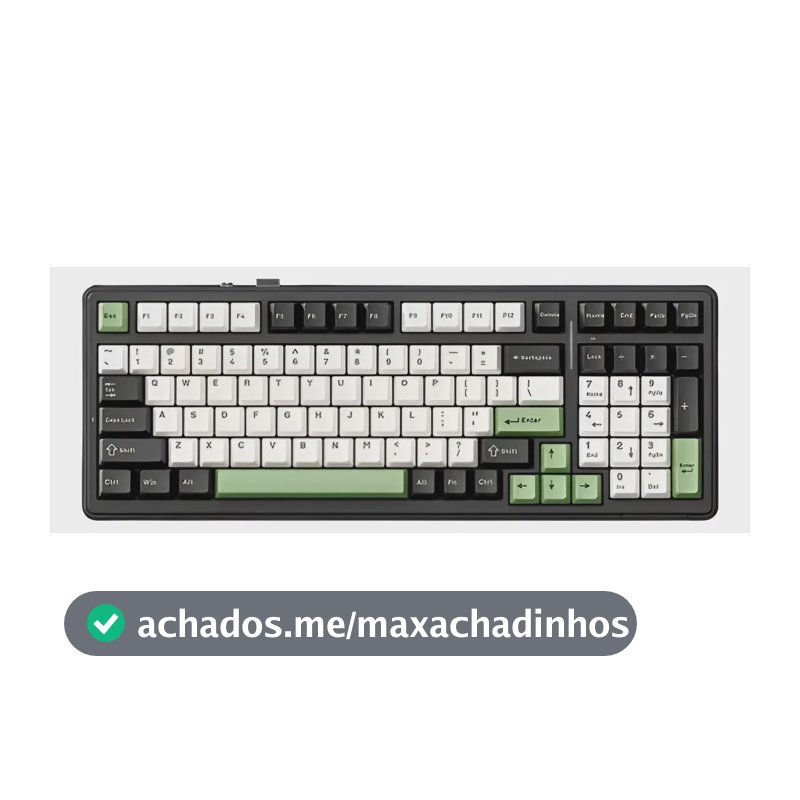 Teclado Mecânico Aula F99 Bluetooth 5.0/2.4ghz Hot Swap Cor De Teclado Preto Idioma Inglês Internacional