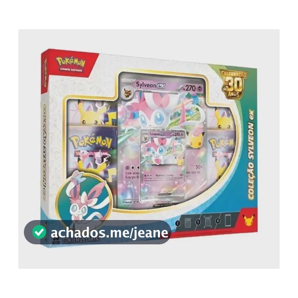 Box Celebração de 30 Anos - Coleção Sylveon ex [PTBR]