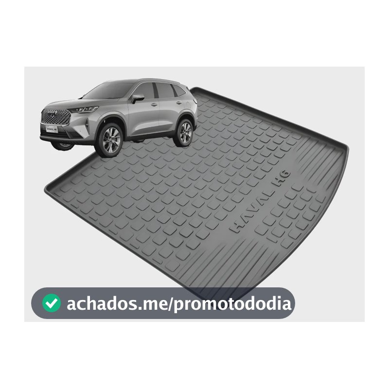 Tapete Bandeja Protetor Porta Malas Gwm Haval H6 Preto