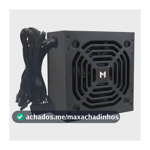 Fonte Mach1 Steady 750w 80 Plus Bronze Pfc Ativo Preto