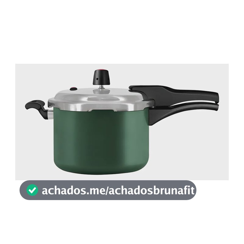 Panela de Pressão Panelux Linha Premium Antiaderente de 4.5 L Verde