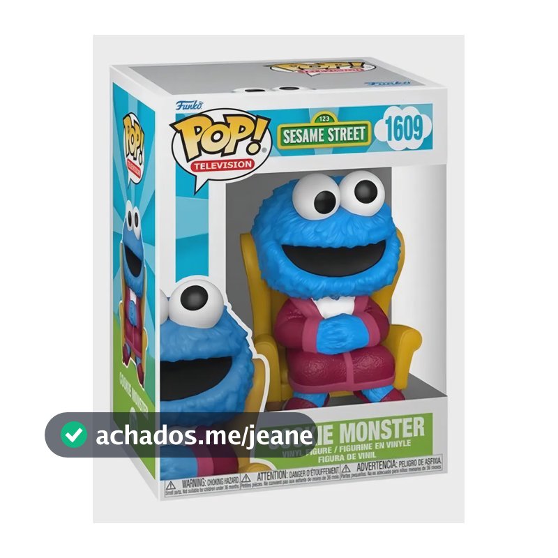 Funko Pop Television Sesame Street Cookie Monster 1609