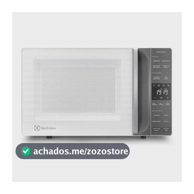 Micro-ondas Electrolux Branco 23L Efficient ME23B