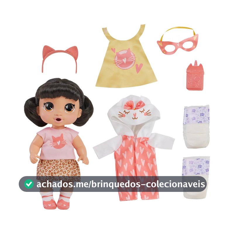 Boneca Baby Alive Minha Melhor Amiga Katie Com 3 Roupas F9851