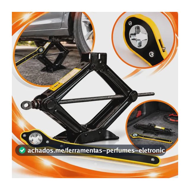 Macaco Mecânico Sanfona 1500kg Chave Catraca Ultra Tools