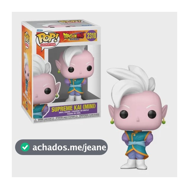 Boneco Funko Pop! Dragon Ball Daima - Supremo Senhor Kaioh
