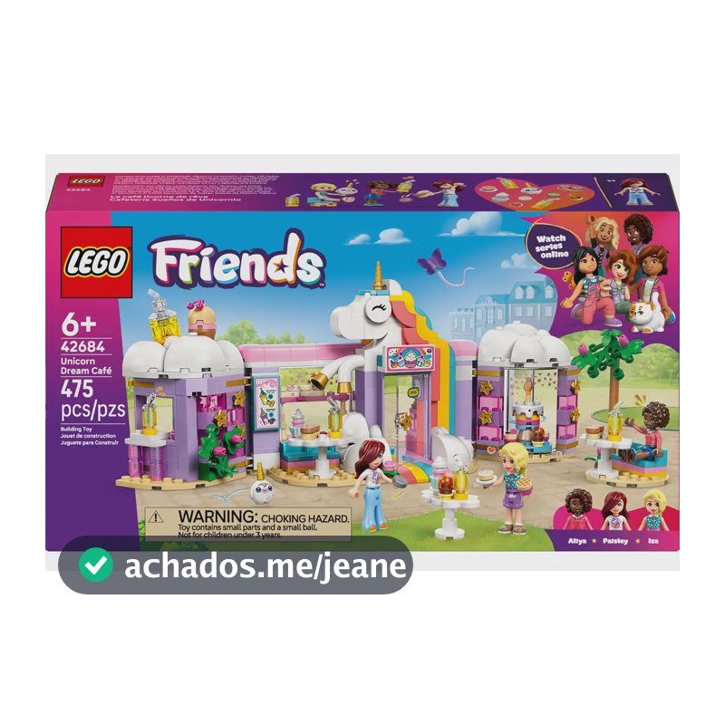 Conjunto LEGO® Friends Coffee Shop Unicorn Dreams 42684