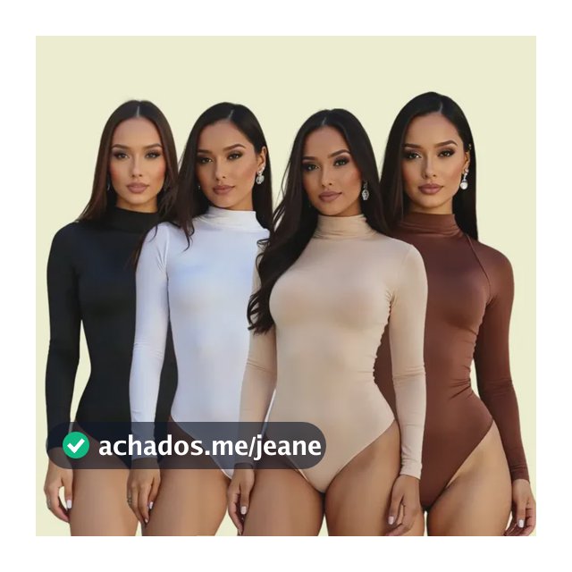 Kit 4 Body Feminino Suplex Blusinha Premium Moda Blogueira