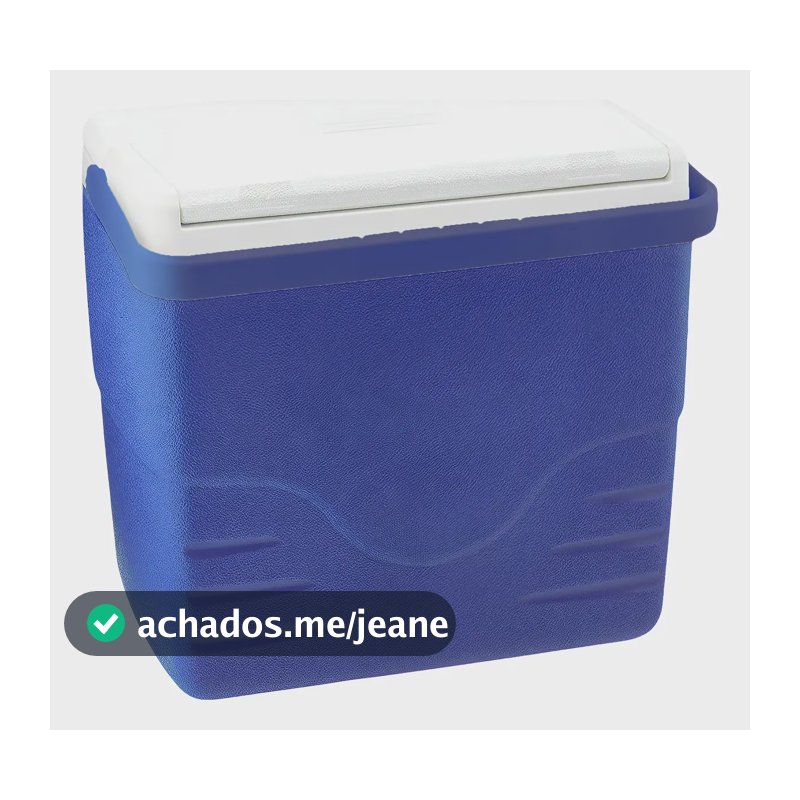 Caixa Térmica Coleman 16qt Com Alça - 15,1 Litros - Azul