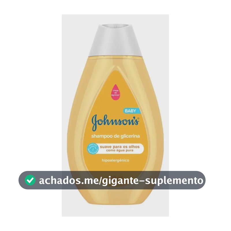 Shampoo Para Bebê Johnson's Baby De Glicerina, 400ml