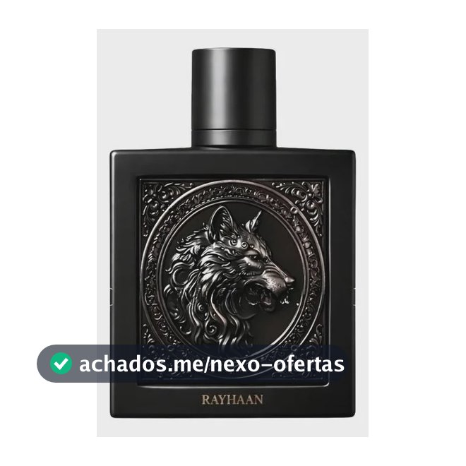 Perfume Árabe Rayhaan Wolf 100ml Original Com Nf-e