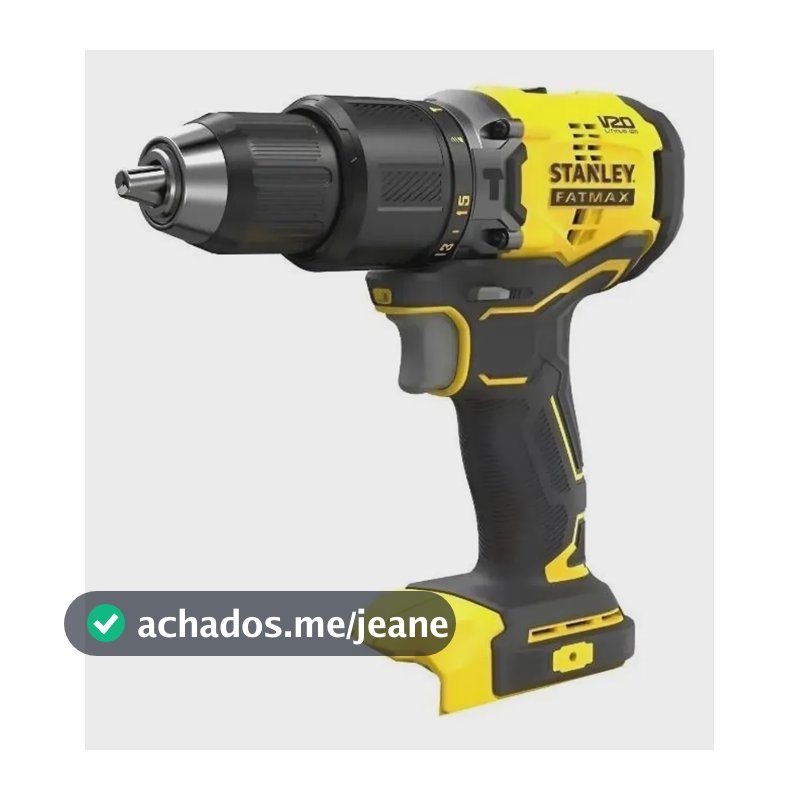 Parafusadeira Furadeira Stanley Sbd715c2k 20v 2 Bat 1,5 Carr Amarelo 127/220 32300