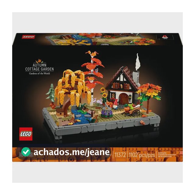 Lego Icons - Jardim Da Casa De Campo No Outono #11372 1102 Lego Icons