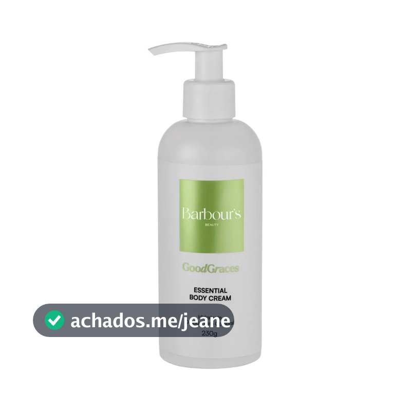 Essential Body Cream Good Graces Barbours Beauty 230g Frutadas E Florais