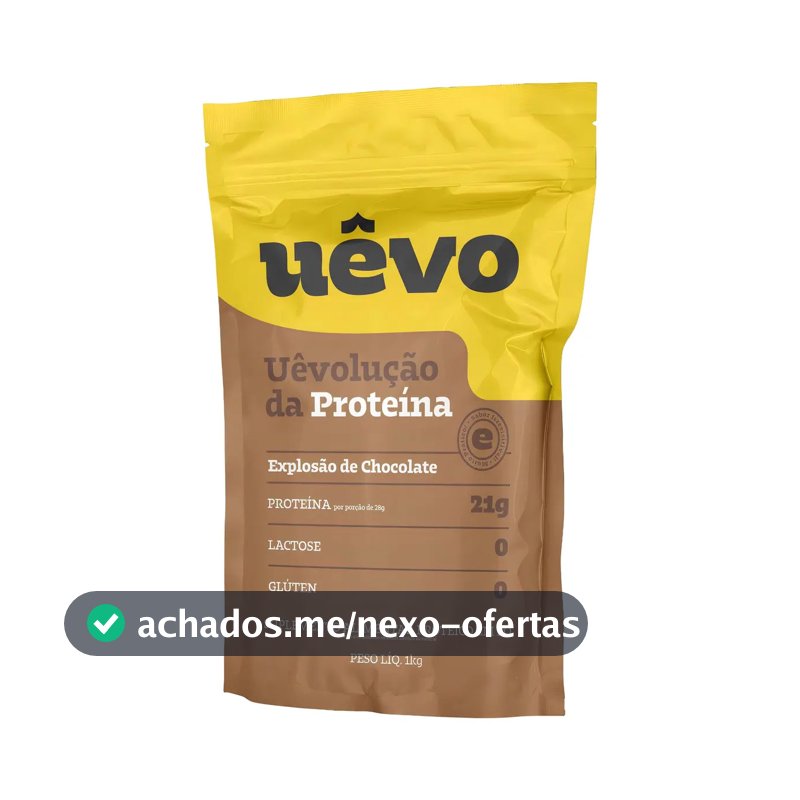 Proteína UÊVO em pó sabor Chocolate x 1kg