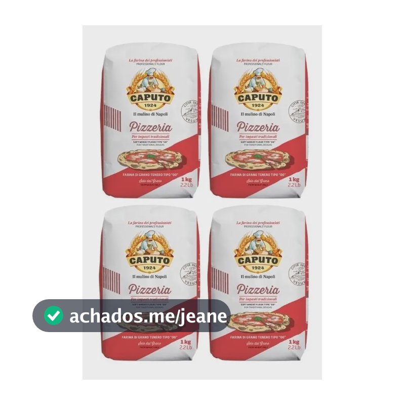 Farinha Italiana 00 Caputo Pizzeria 4kg