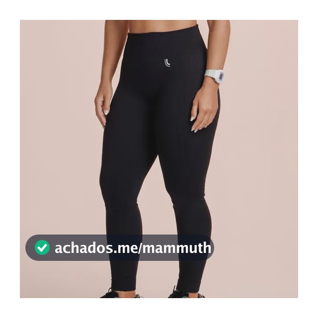 Calça Legging Max Lupo Sem Costura Fitness Sustentação