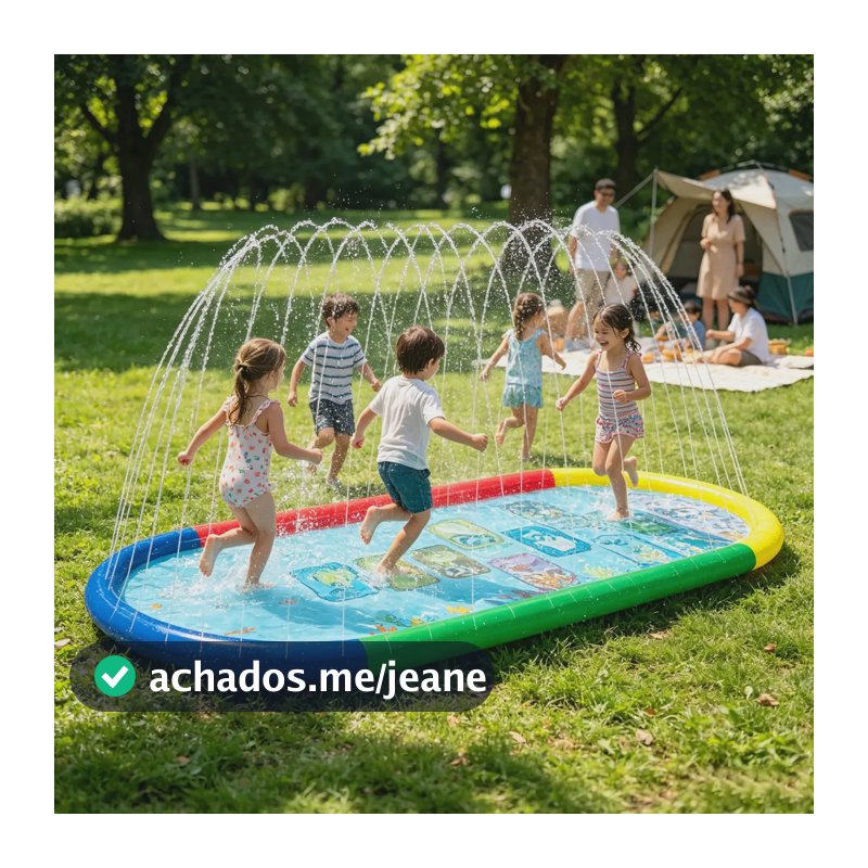 Brastoy Splash Sprinkler Pad 250cm100cm Piscina Chafariz Mat Infantil