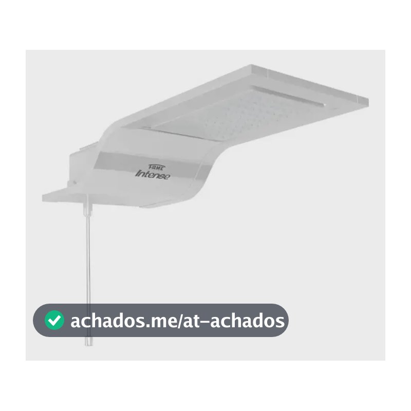 Chuveiro Elétrico Fame Intense Eletrônico Luxo White Potente Cor Branco Potência 5400 W