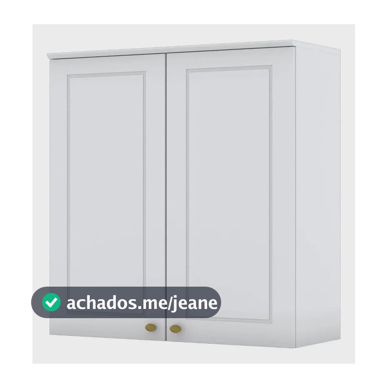 Aéreo Henn C356 Americana 2 Porta 80cm Cor Branco