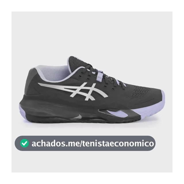 Tênis Asics Gel Resolution X All Court - Masculino Night Energy 41 Br