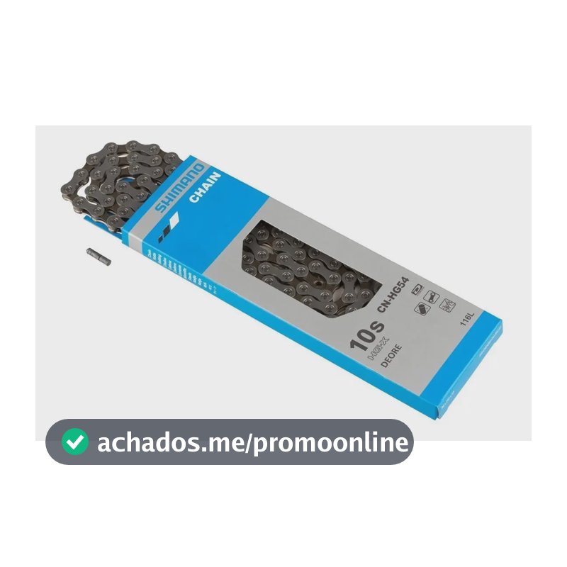 Corrente Shimano Deore Cn Hg54 Hg-x Dynasys 116l 10v 20v 30v