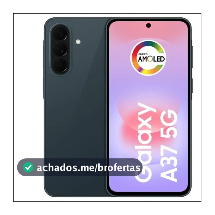 Celular Samsung Galaxy A37 5g 256gb, 8gb Ram, Câmera 50mp Verde-escuro