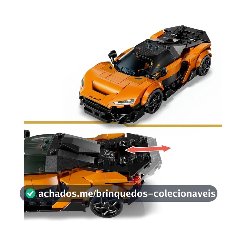 Campeões de velocidade LEGO® McLaren W1 77257