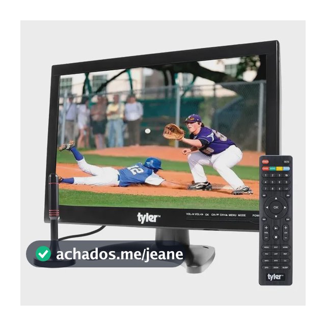 Tv Portátil Tyler 14 Monitor Lcd 1080p Bateria Recarregável