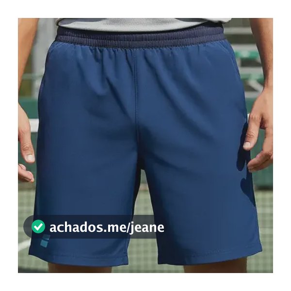 Short Babolat Play Men Azul Marinho