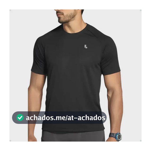 Camiseta Esportiva Lupo Masculina Dry Academia Confortável