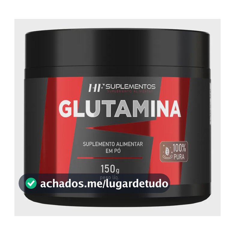 Glutamina 150g Hf Suplementos Sem Sabor