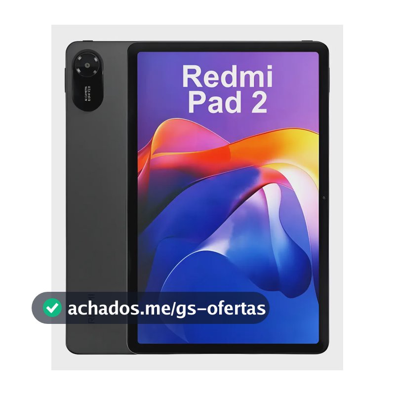 Tablet Xiaomi Redmi Pad 2 8gb Ram 256gb Rom Cor Cinza-escuro