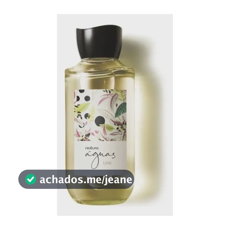 Colônia Águas Lírio Feminino 170ml - Natura