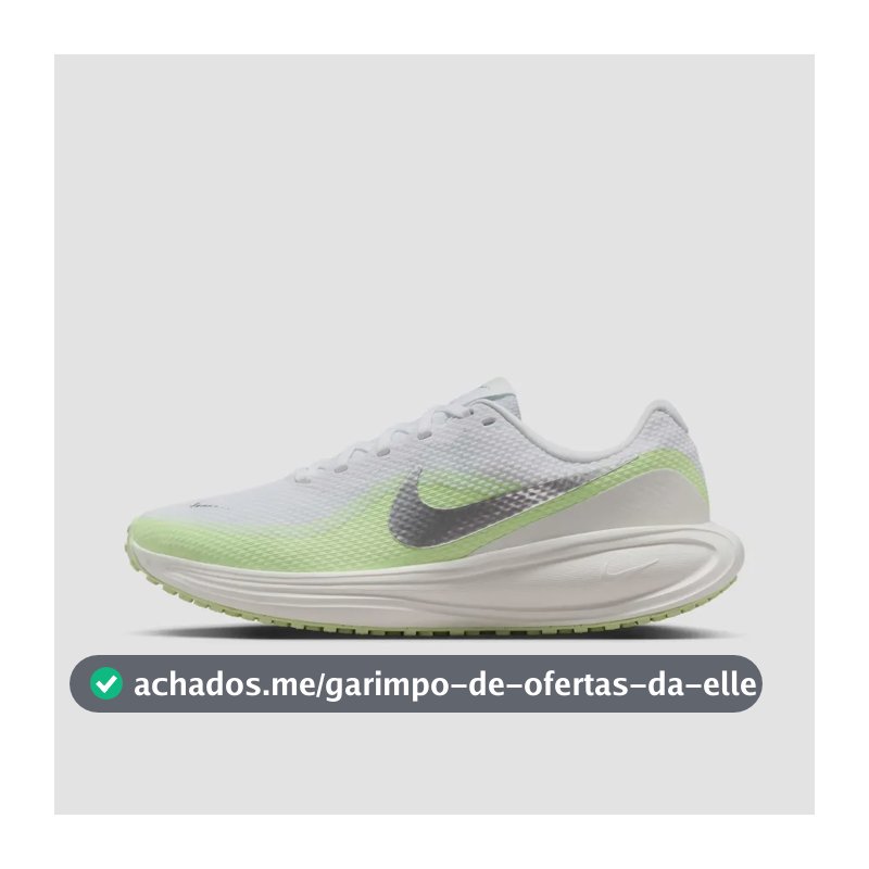 Tênis Nike Revolution 8 Feminino Branco/amarelo 37 Br