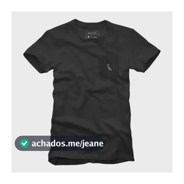 Camiseta Bolso Cb Pica-pau Xadrez Reserva