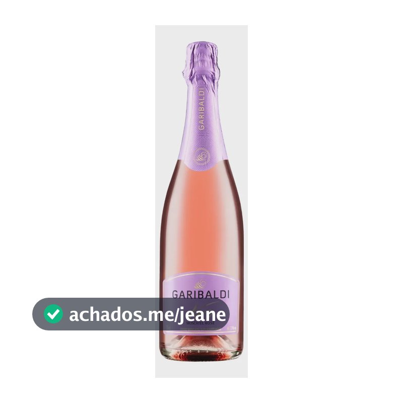 Espumante Garibaldi Vero Moscatel Rosé 750ml - Asti