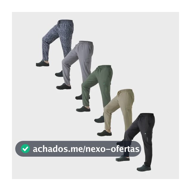 Calça De Pesca Flex Mar Negro Proteção Uv 50+ Envio Imediato