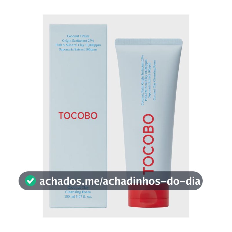 Espuma De Limpeza Facial Tocobo Coconut Clay 150ml