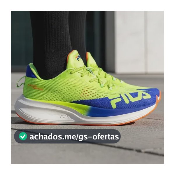 Tênis Fila Racer Speedzone Masculino Leve Corrida Maratona