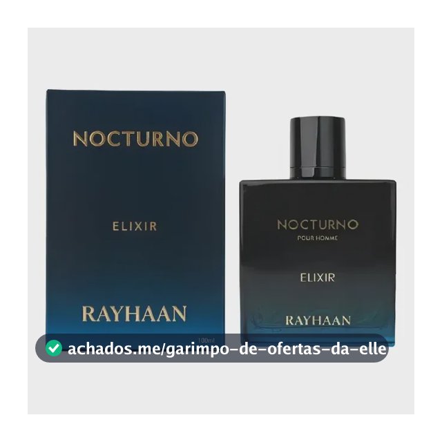 Eau De Parfum Nocturno Elixir Rayhaan 100ml